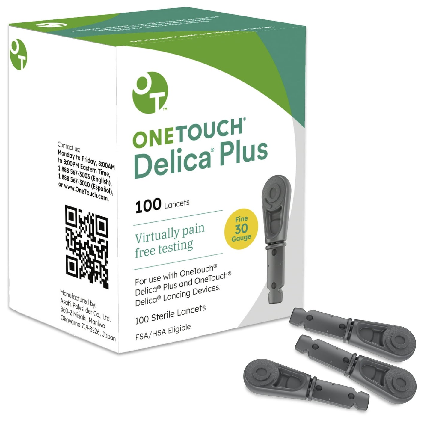 OneTouch Delica Plus Lancets 100 Count