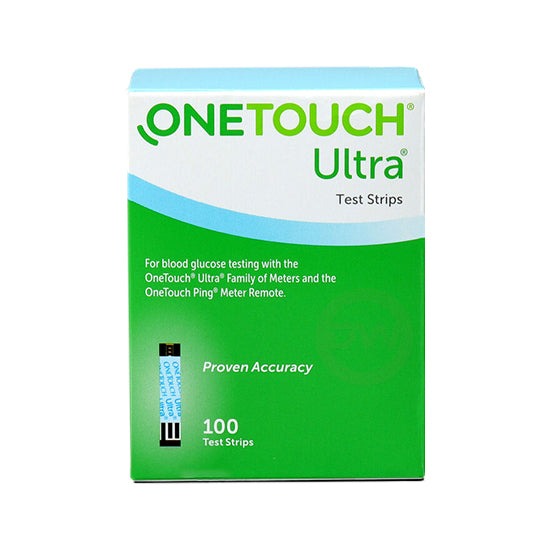 OneTouch Ultra Blood Glucose Test Strips 100ct