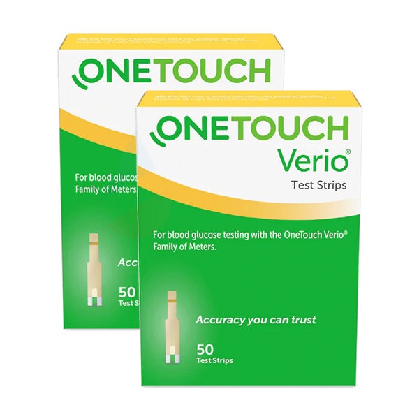 OneTouch Verio Blood Glucose Test Strips 100ct
