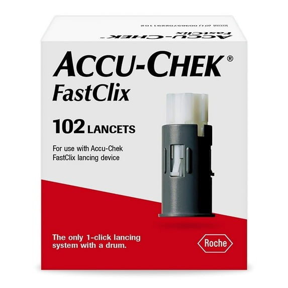 Accu-Chek FastClix Lancets 100 Count